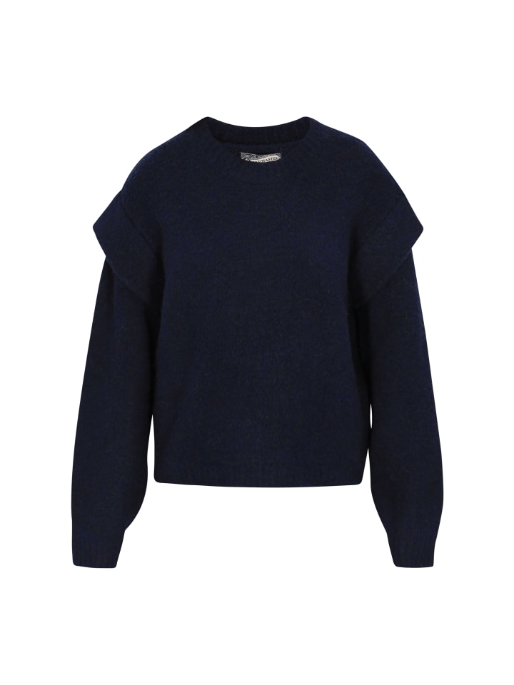 

Женский свитер темно-синего цвета DreiMaster Vintage