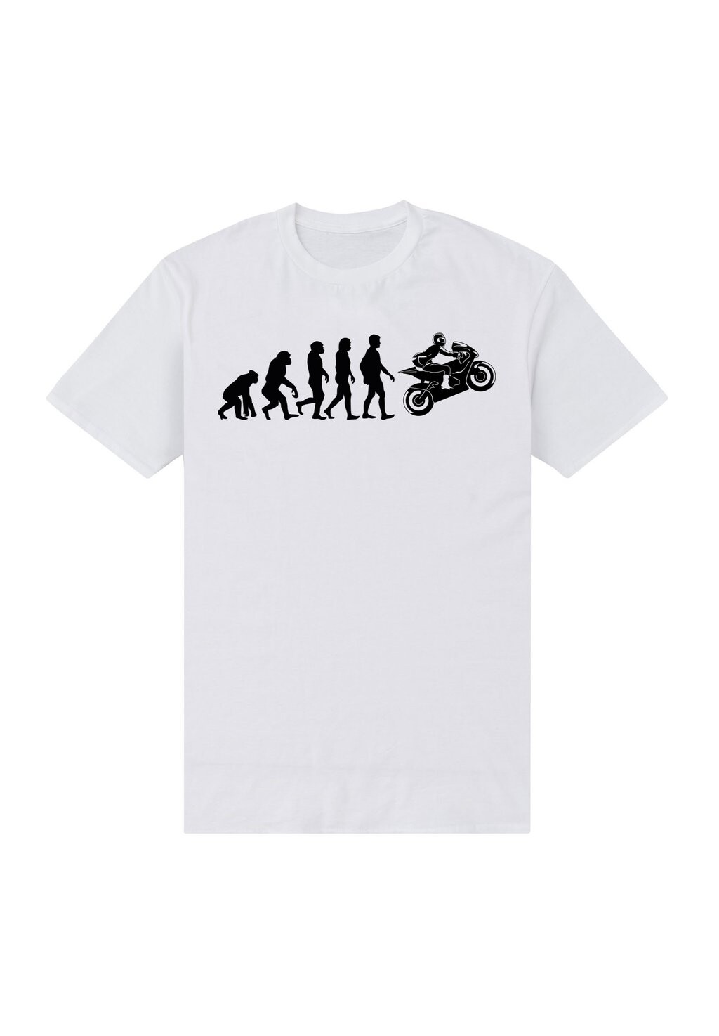 

Футболка с принтом EVOLUTION BIKER Henry Tiger, белый