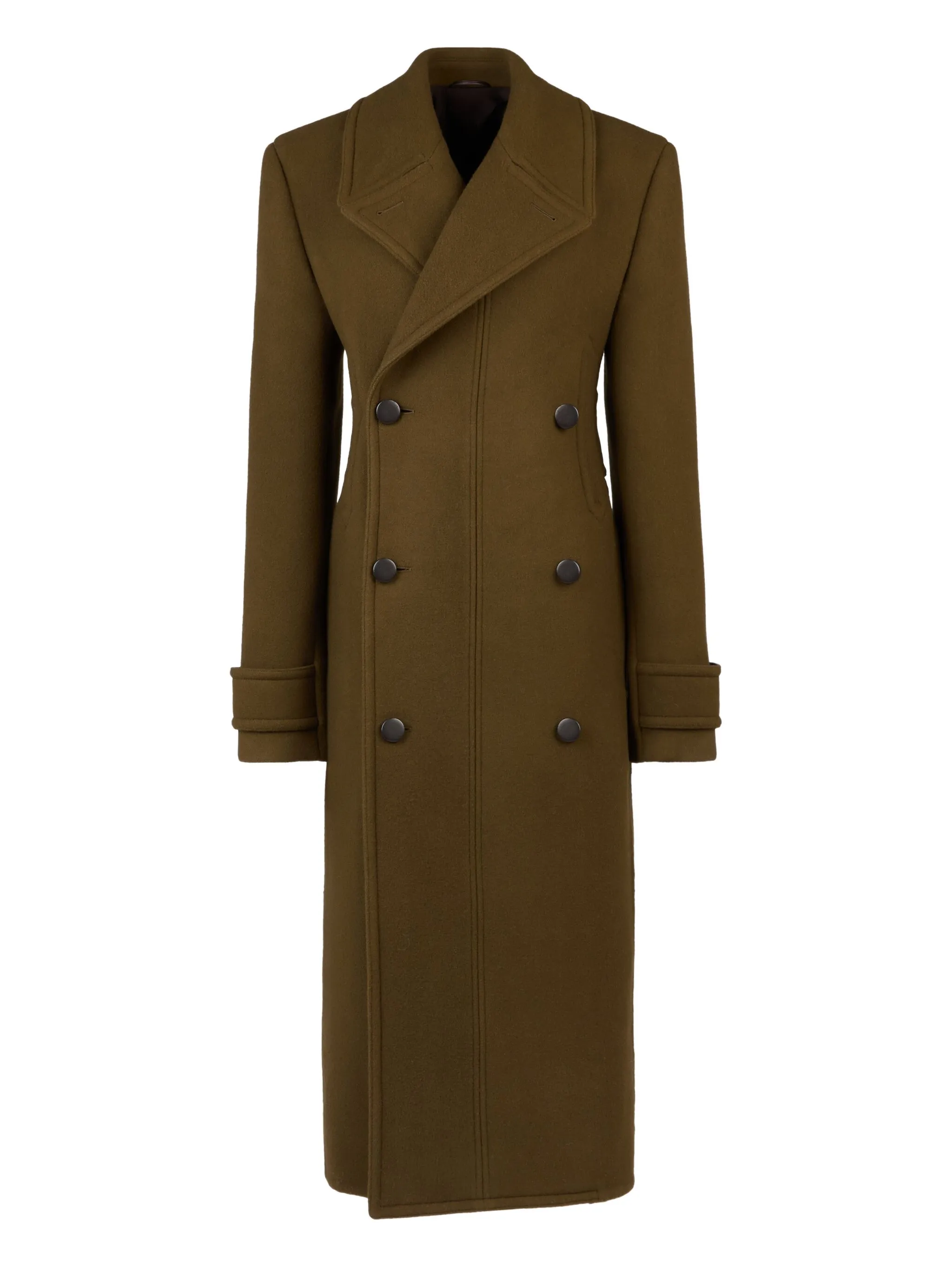 

Двубортное пальто Tod'S, зеленый