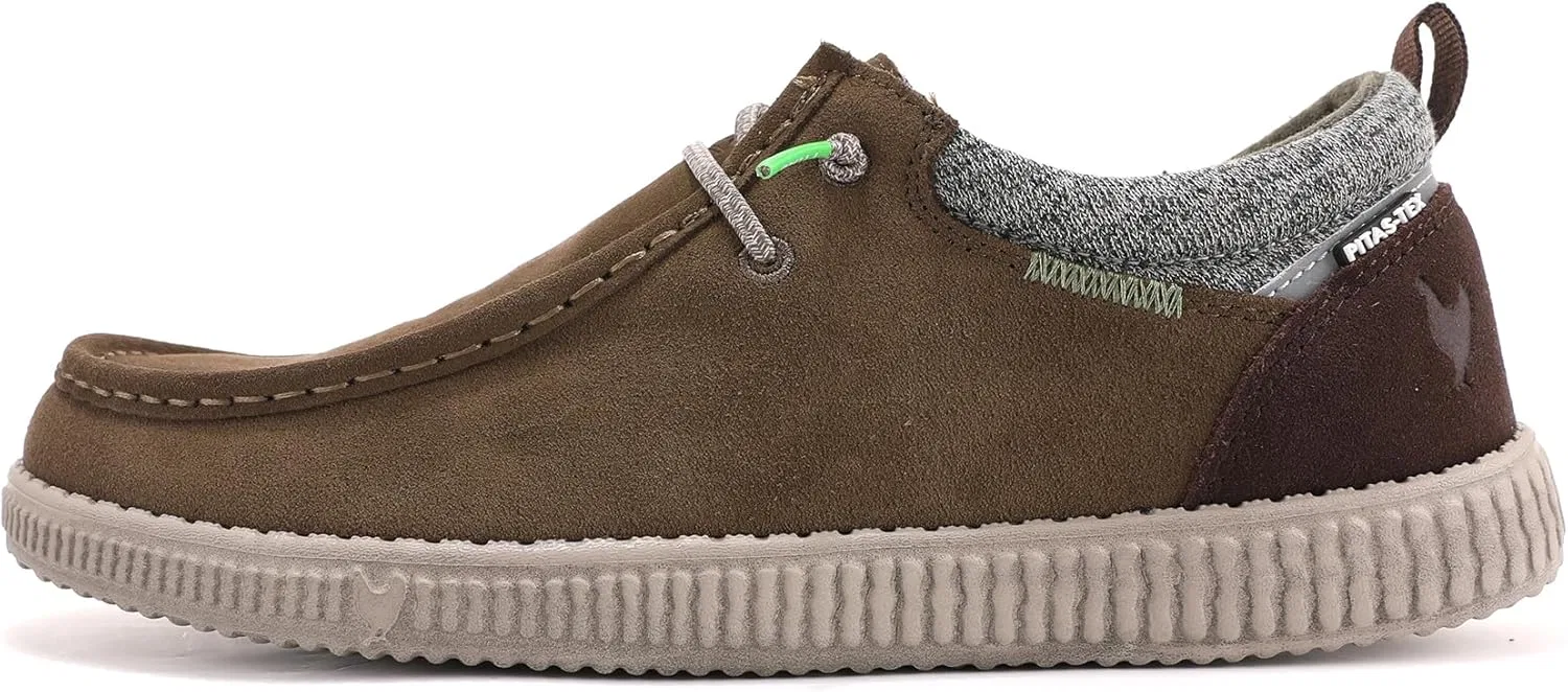 Туфли WALK IN PITAS Model WP150 Alex Leisure Shoes Winter Sports Shoes Waterproof Bamboo Waterproof, Khaki