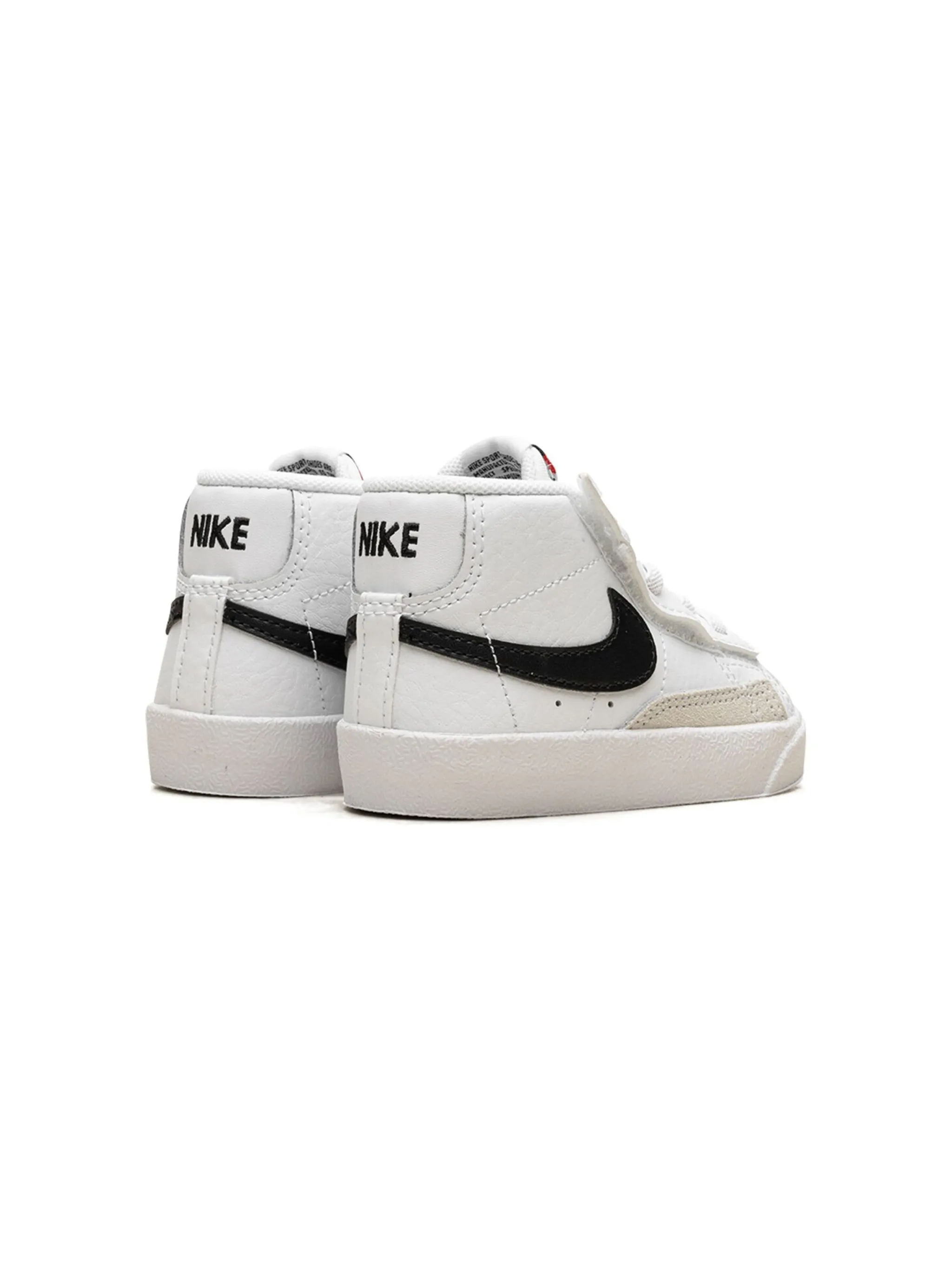 Кеды Blazer Mid 77 White/Black Nike Kids, белый — фото 4