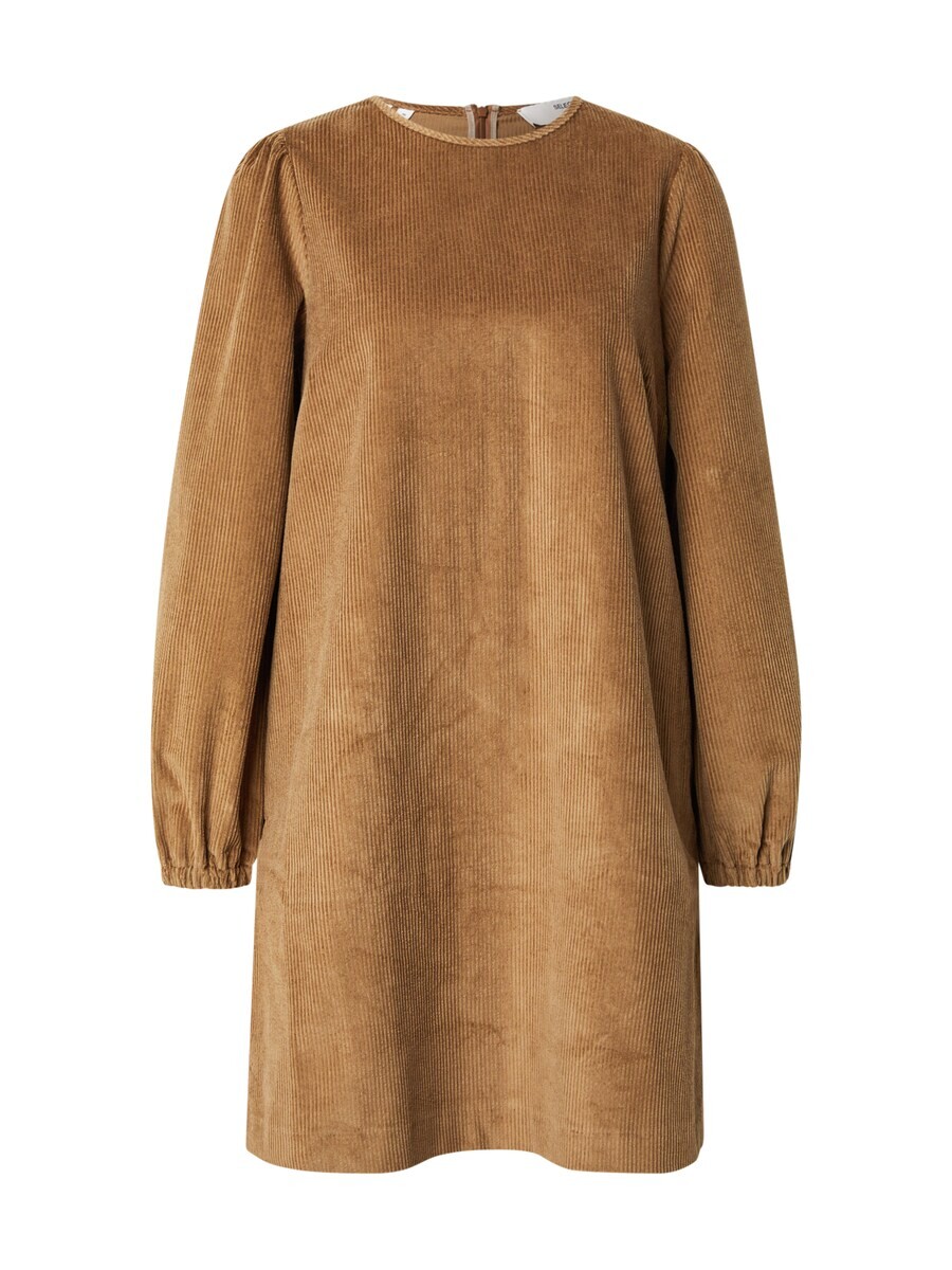 

Мини платье SELECTED FEMME Dress SLFJENNY, кэмел