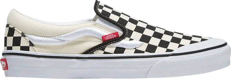

Кроссовки Classic Slip-On 138 'Sidestripe - Black Checkerboard', черный, Серый, Кроссовки Classic Slip-On 138 'Sidestripe - Black Checkerboard', черный