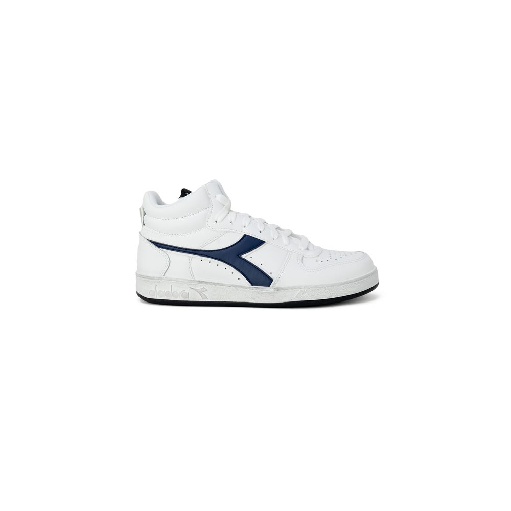 

Синие кожаные кроссовки Diadora