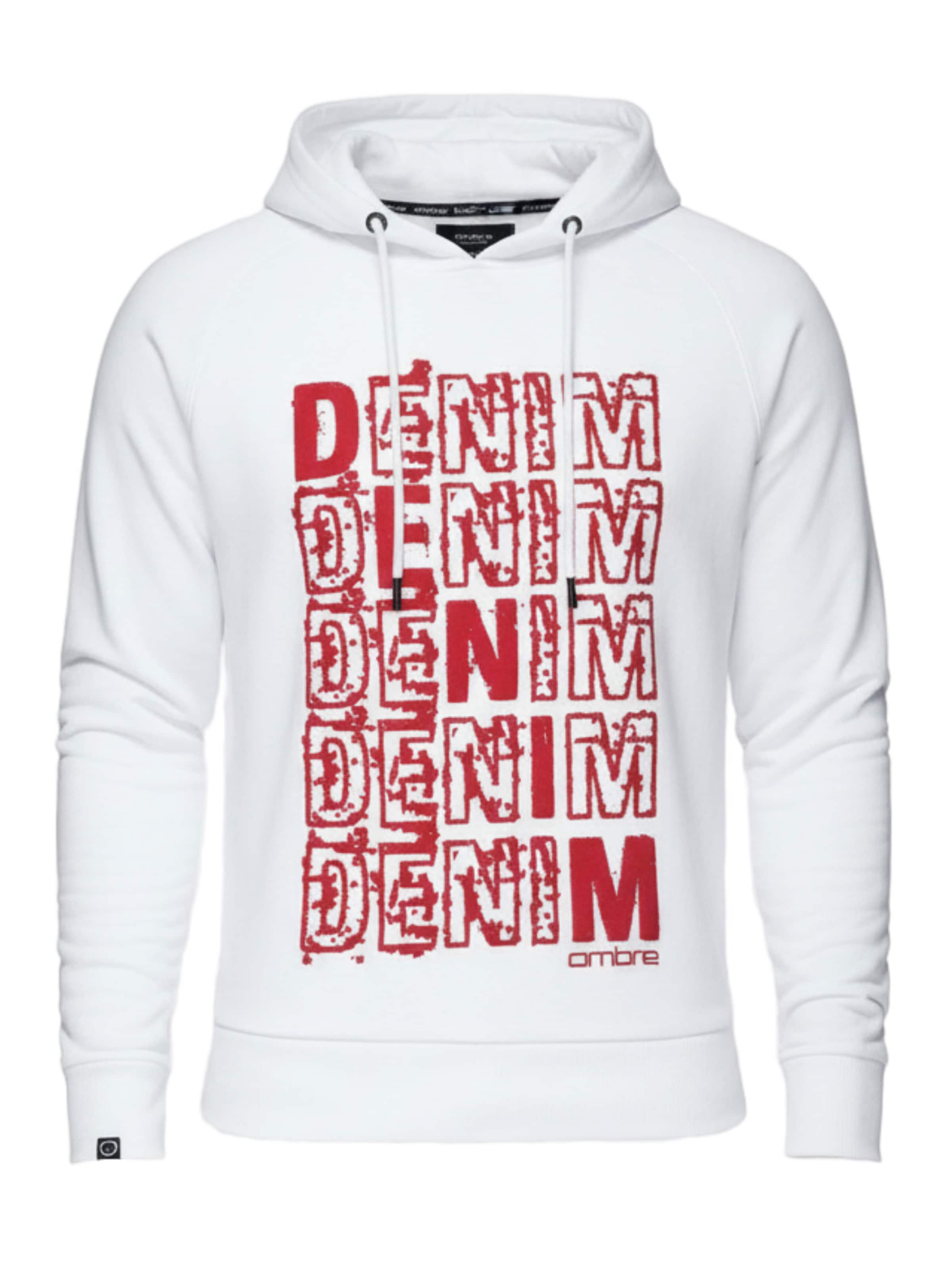 

Ombre Толстовка 'OM-SSPS-0158' в белом цвете