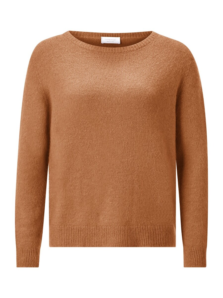 

Базовый свитер Rich & Royal Sweater, коричневый
