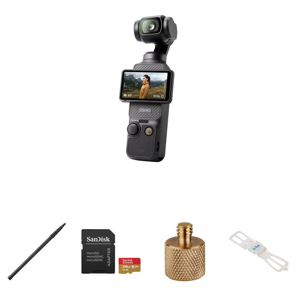 

Экшн-камера DJI Osmo Pocket 3 Drone-Like Imaging Kit (9')