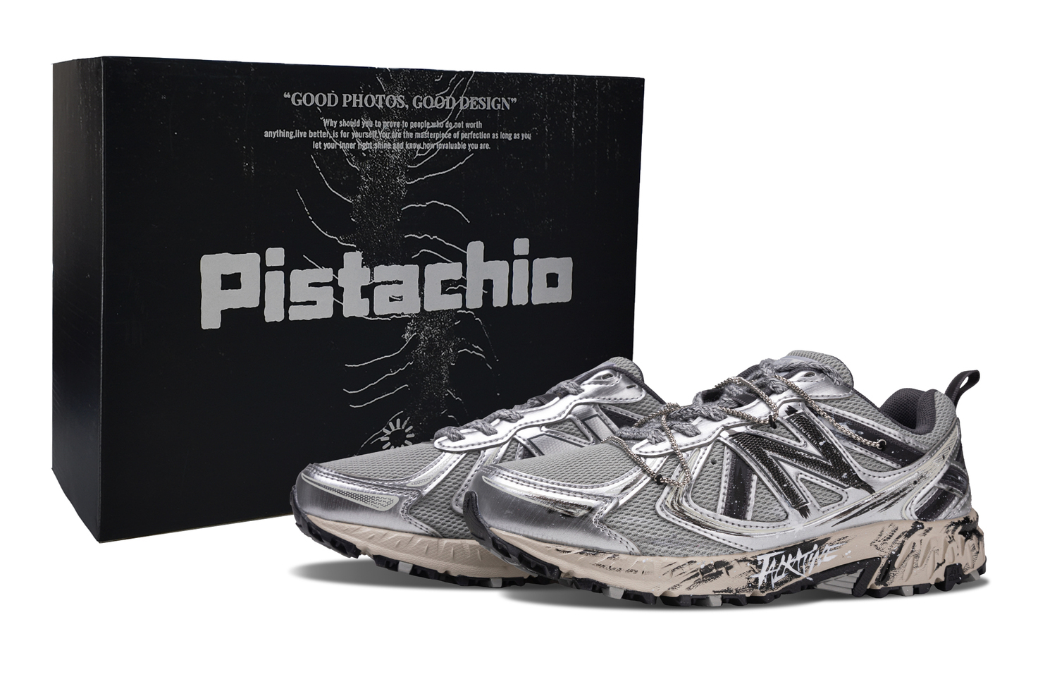 

New Balance Беговые кроссовки NB 410 с амортизацией и устойчивостью к истиранию unisex silver gray 2e