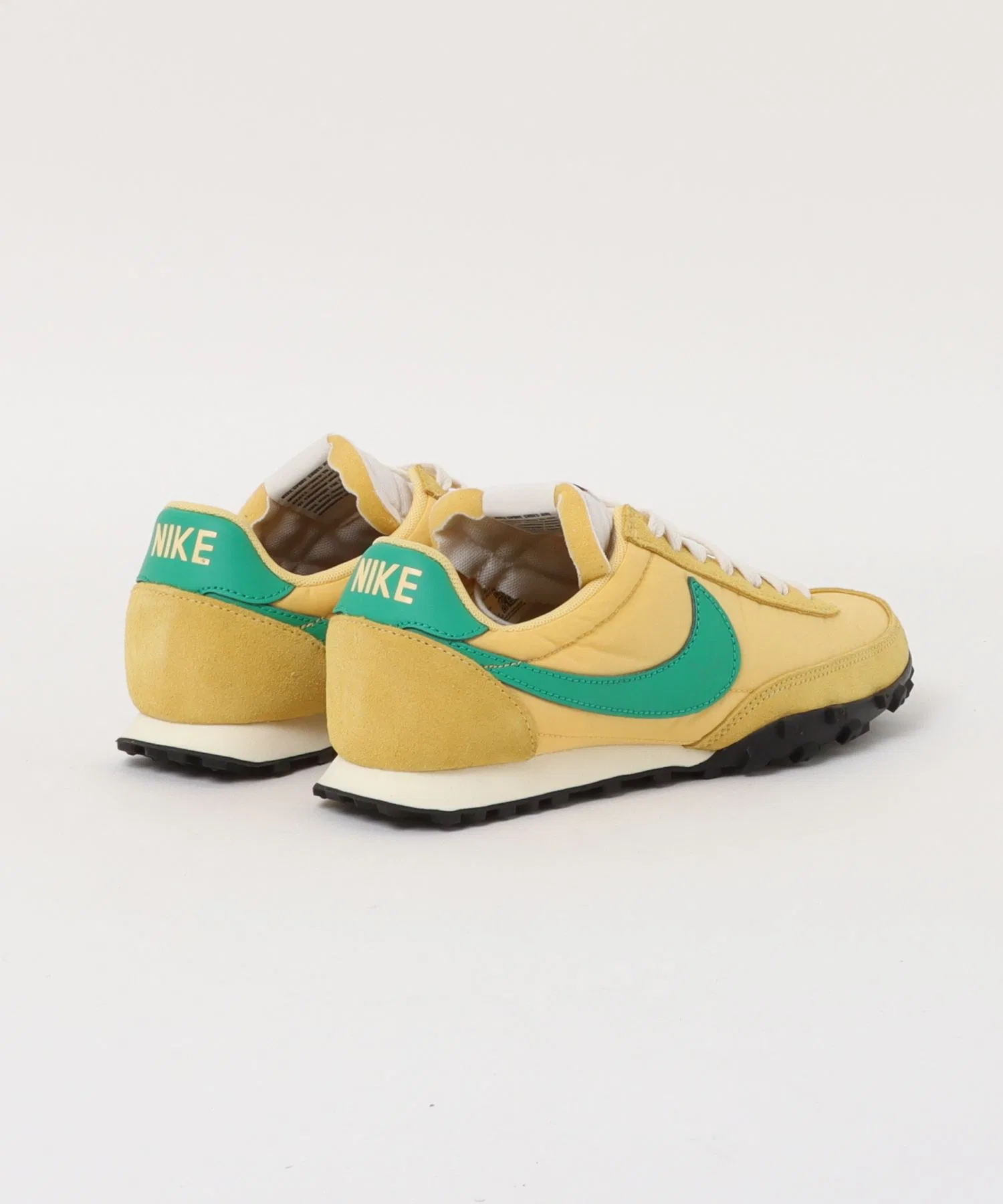 Мужские кроссовки NIKE WAFFLE RACER из замши золотистые — фото 2