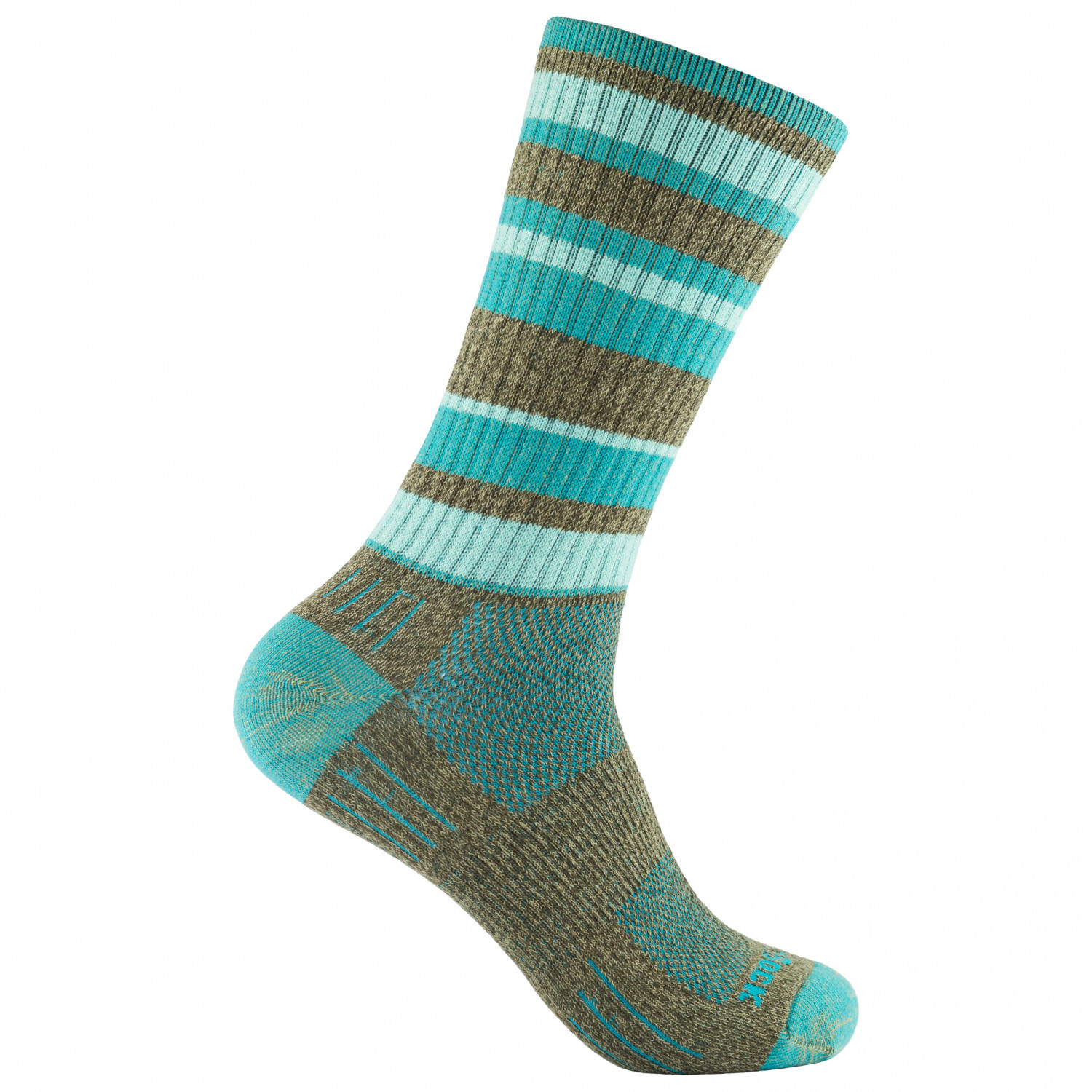 

Походные носки Wrightsock Adventure Crew, цвет Brown/Teal