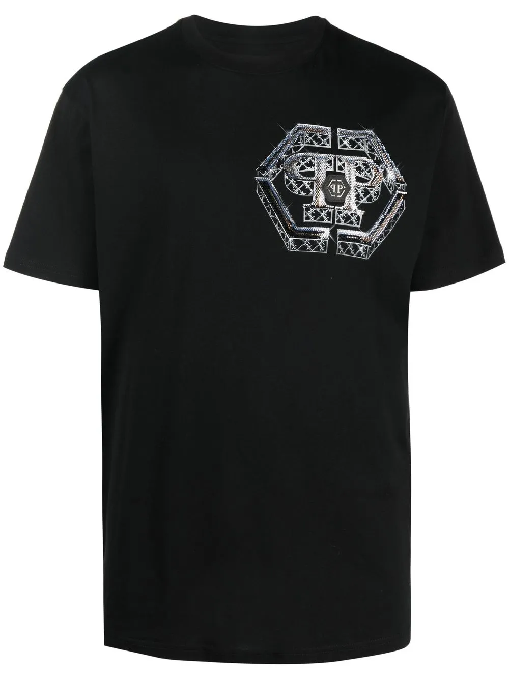 

Футболка с логотипом Philipp Plein, черный