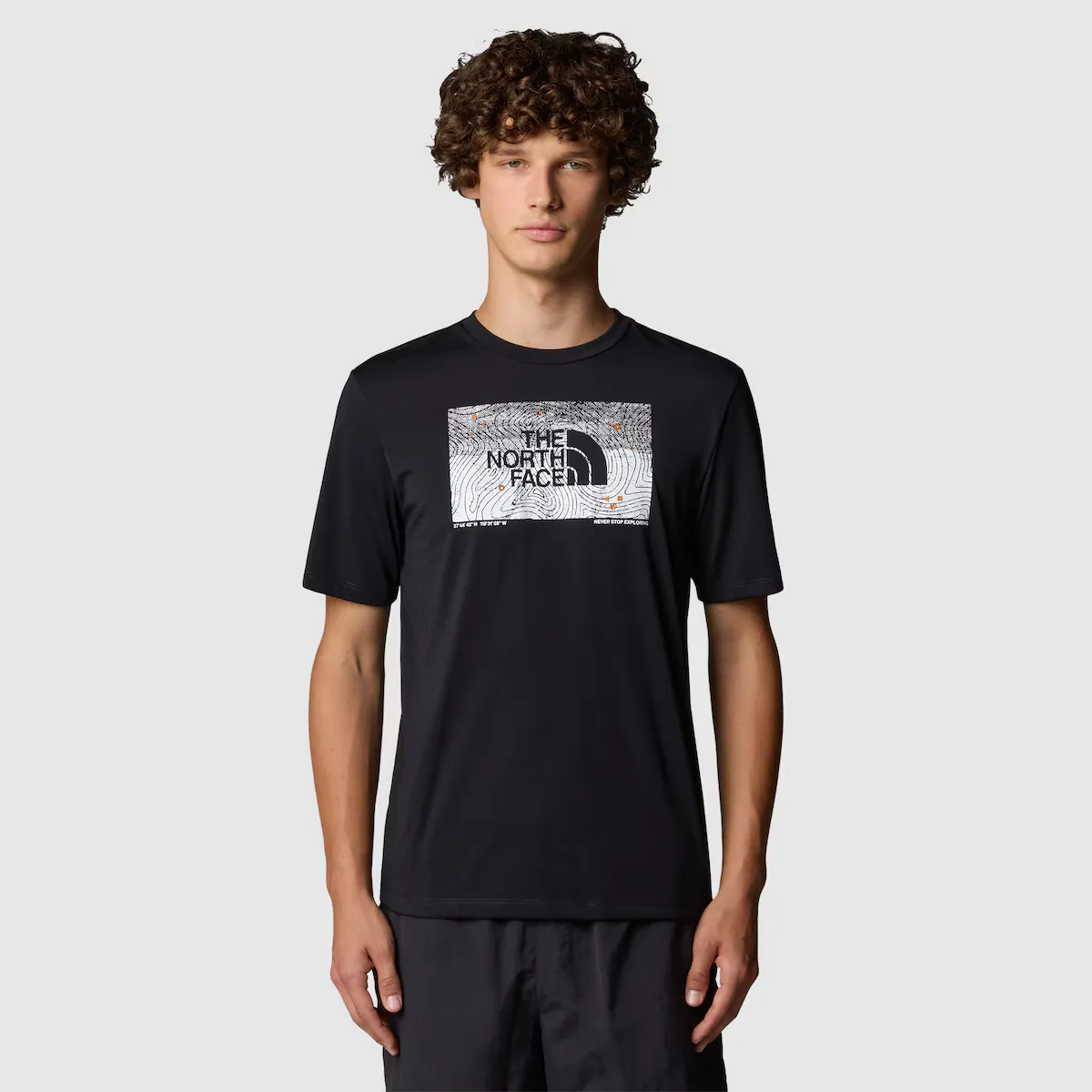 

Мужской фонд Футболка The North Face, чёрный