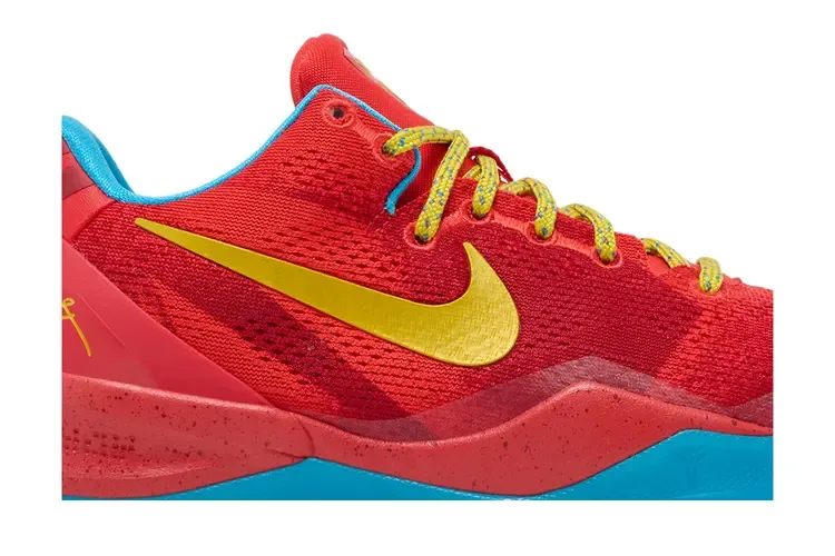 Кроссовки Nike Kobe 8 Protro GS «Год Лошади» 2026, красный — фото 2