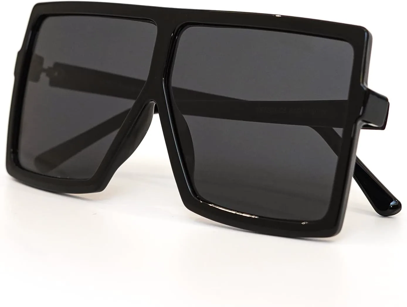 

Крупные квадратные солнцезащитные очки для женщин и мужчин, поляризованные, с защитой от УФ-излучения, модные, дизайнерский стиль VF7203 VOFO VISION, A Black/Gray