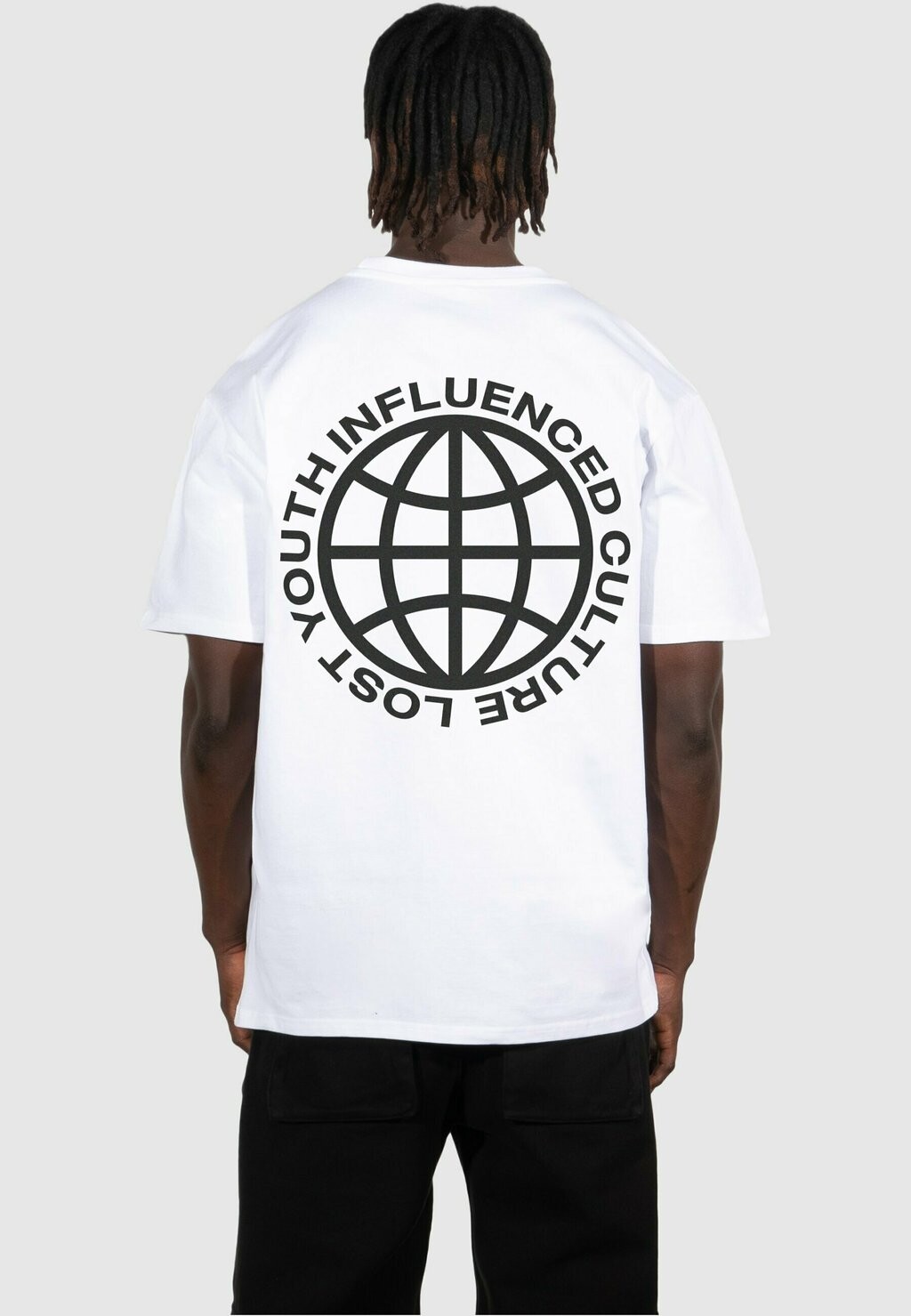 

Футболка с набивным рисунком Influenced Lost Youth, белая