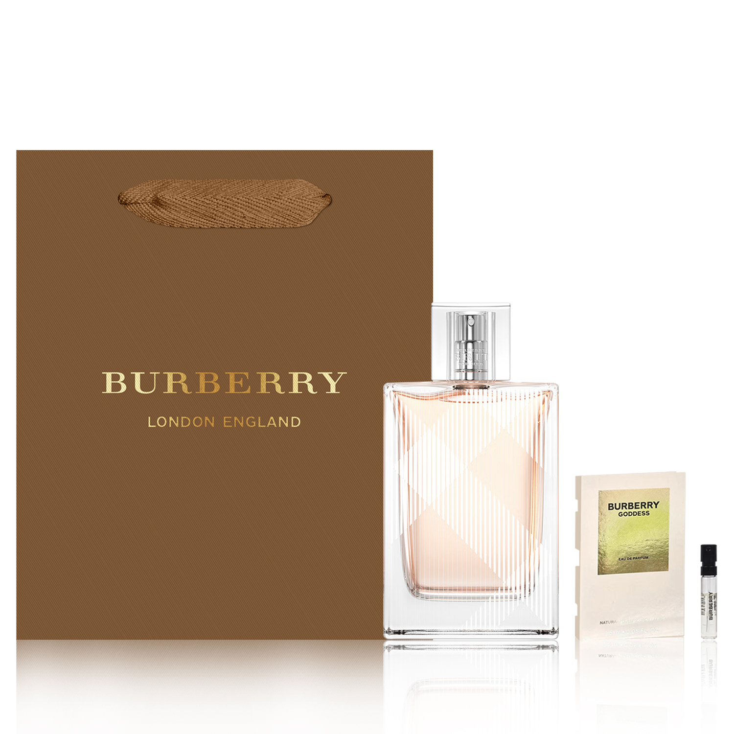 

Набор духов 50 мл Eau De Toilette + Goddess Perfume 15 мл Burberry, british style women's eau de toilette 50ml+goddess 1.5ml+gift bag