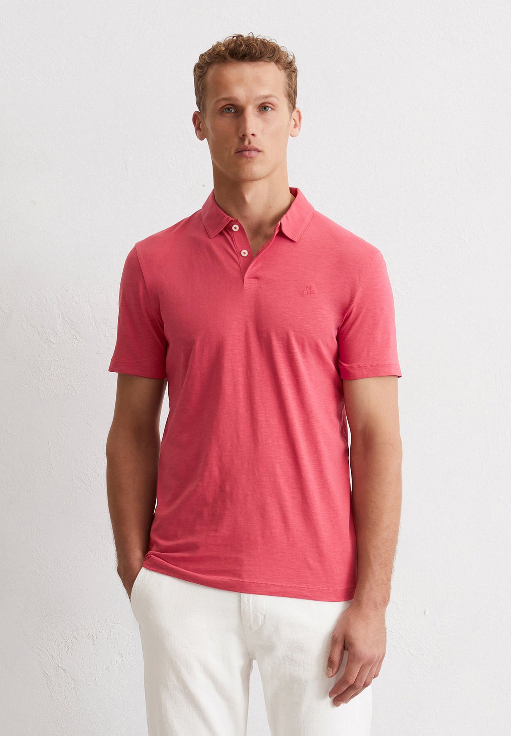 

Рубашка поло SHORT SLEEVE Marc O'Polo, темно-красный