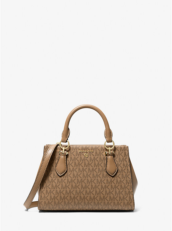 

Маленькая сумка через плечо с логотипом Marilyn Michael Kors, коричневый