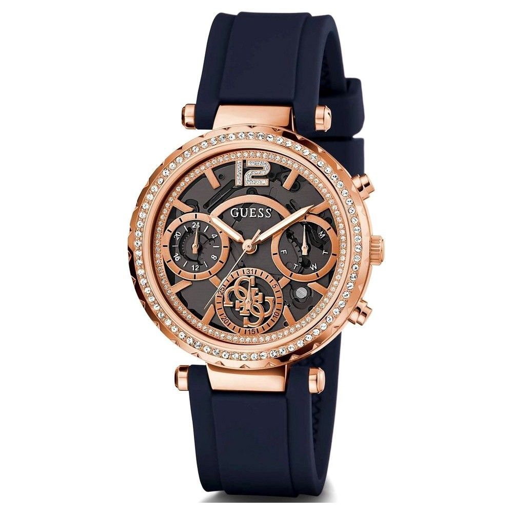 

Синие синтетические часы Guess