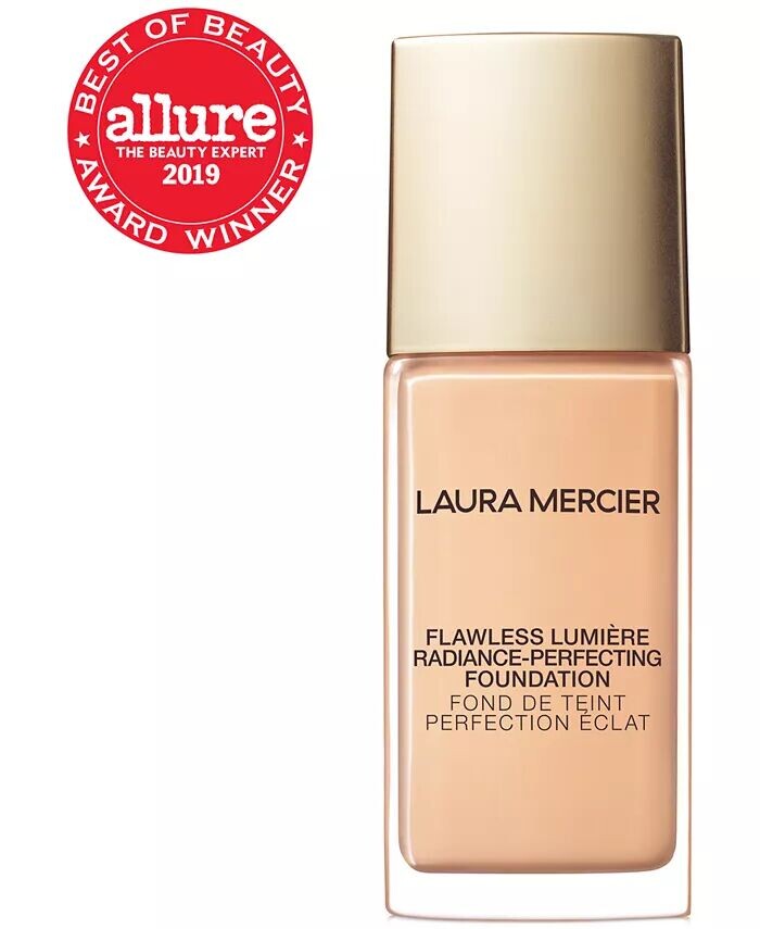 Тональный крем Flawless Lumière, улучшающий сияние, 1 унция Laura Mercier, цвет 1N1 Creme — фото 2