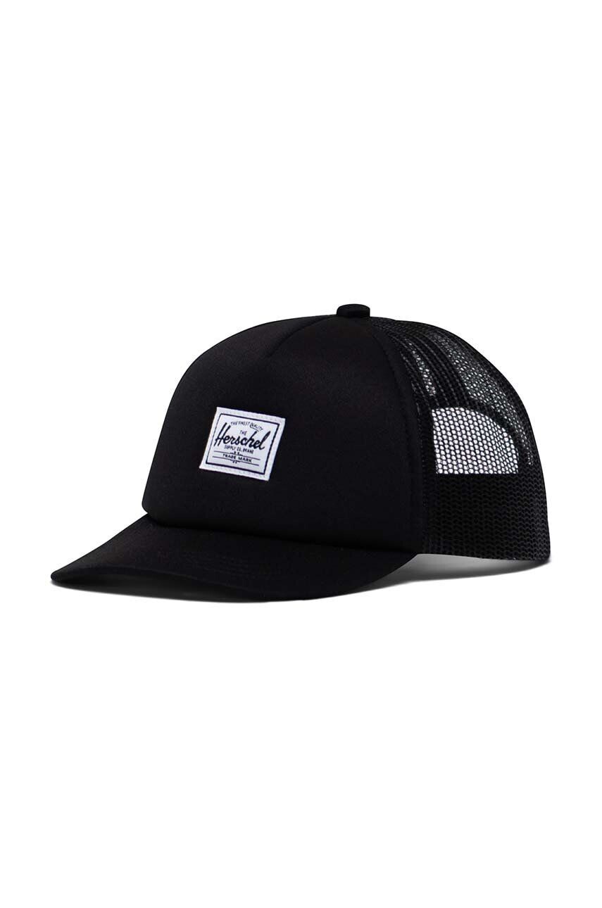 

Бейсбольная кепка Baby Whaler Mesh Cap Herschel, черный