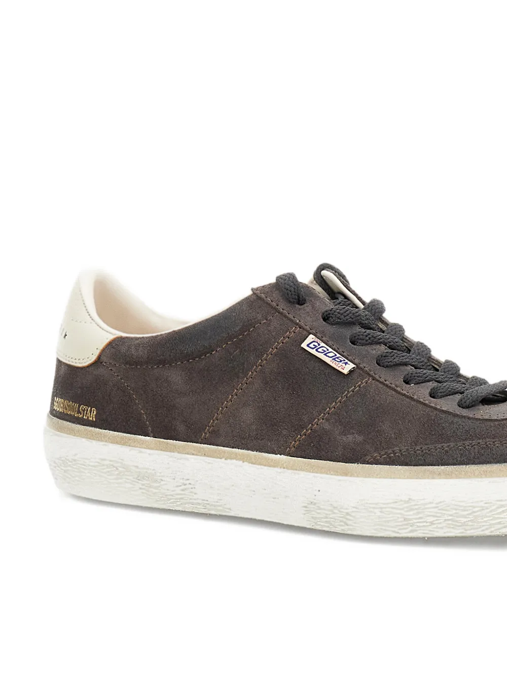 Кеды Soul Star с замшевыми вставками на пятке Golden Goose, коричневый — фото 4