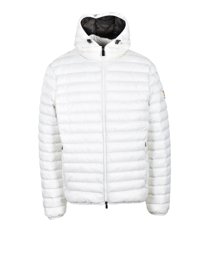 

Стеганая пуховая куртка на молнии с перьями. Ciesse Piumini, белый