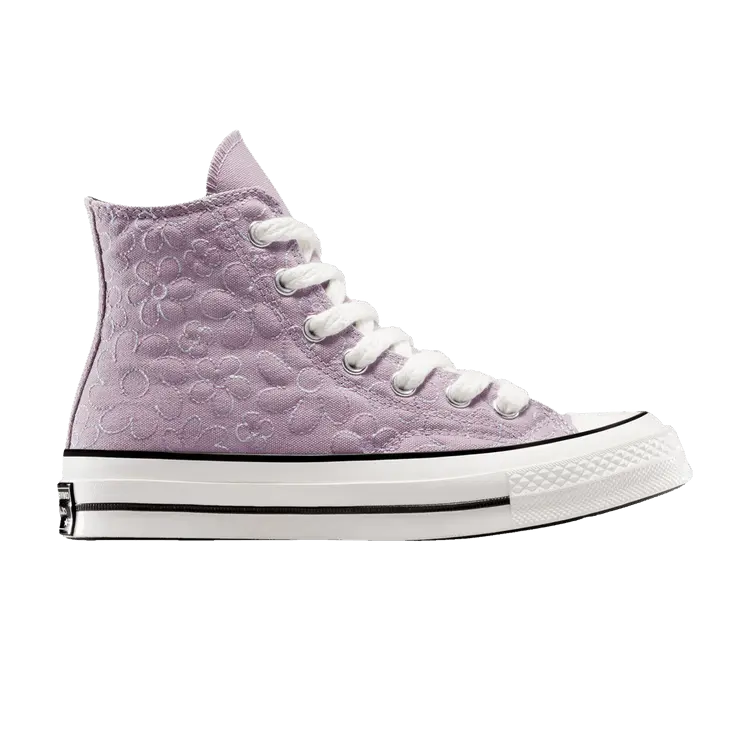 

Кроссовки Converse Wmns Chuck 70 High Gradient Flowers, фиолетовый