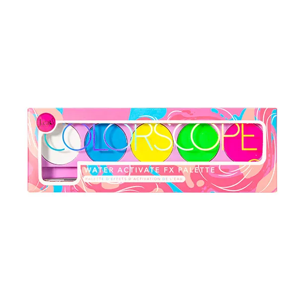 Палитра теней, активируемая водой Paleta Colorscope J.Cat, цвет bright — фото 2
