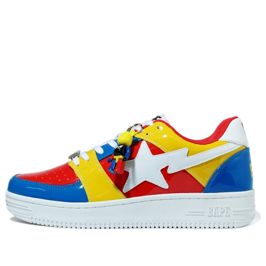 

Кроссовки A BATHING APE Bape Sta Low X Medicom Toy 'Red Blue Yellow'