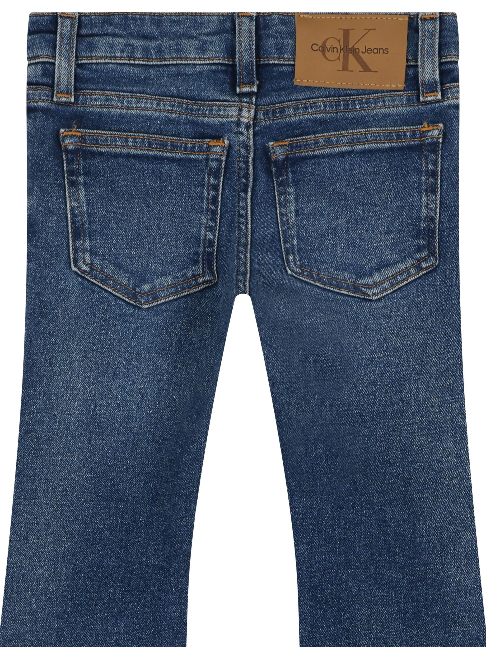 Расклешенные джинсы Calvin Klein Kids, синий — фото 3