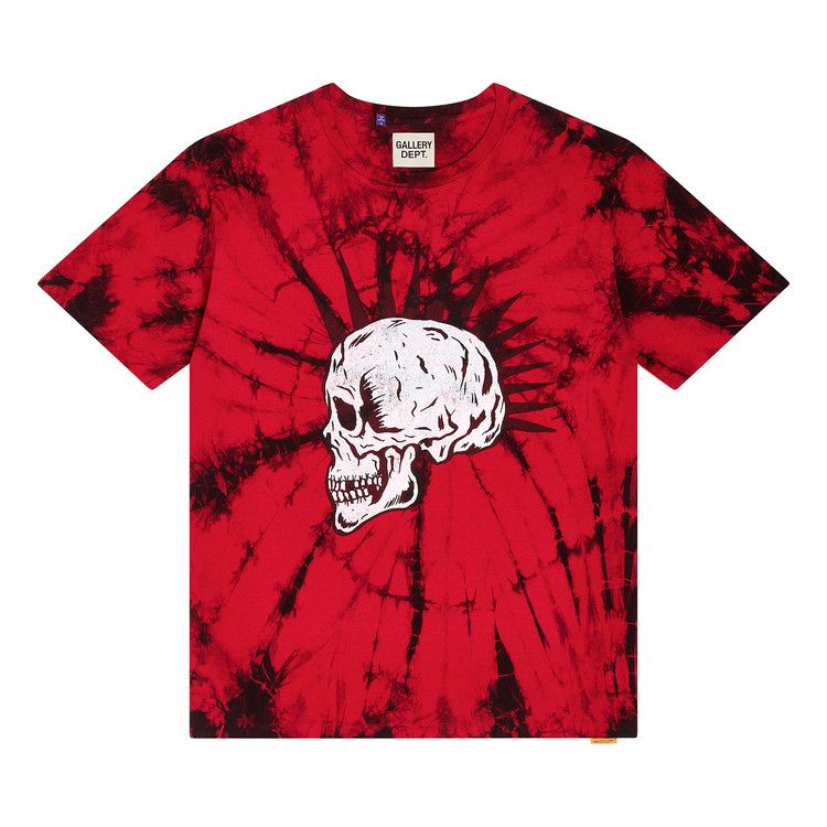 

Футболка Gallery Dept. Exploited Tee, Red/Tie Dye