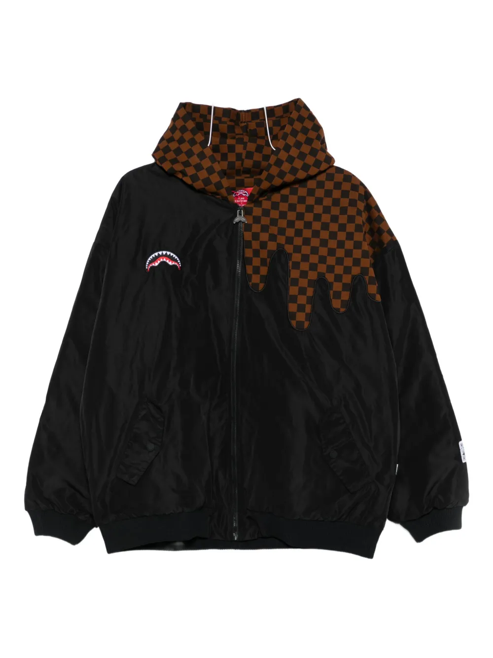 

Бомбер на молнии Sprayground, черный
