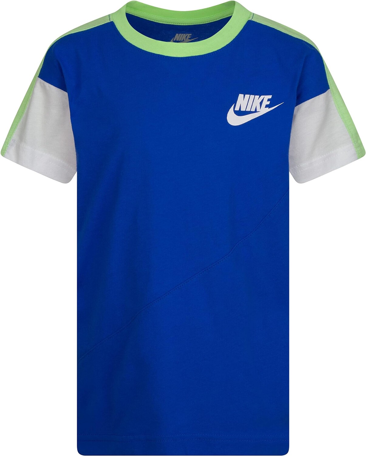 

Футболка Nike Color-Block Tee, цвет Game Royal