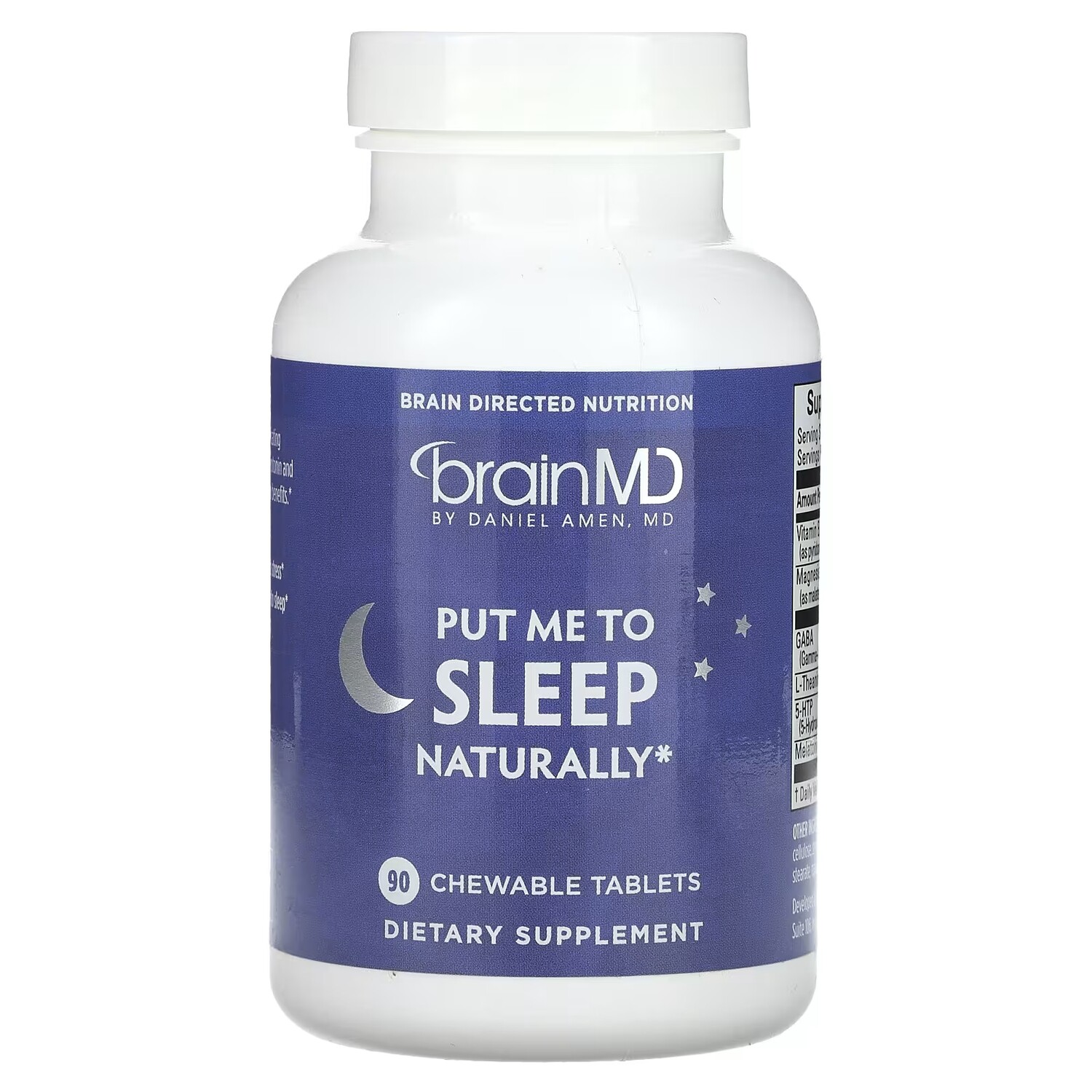 

Снотворное BrainMD, 90 жевательных таблеток