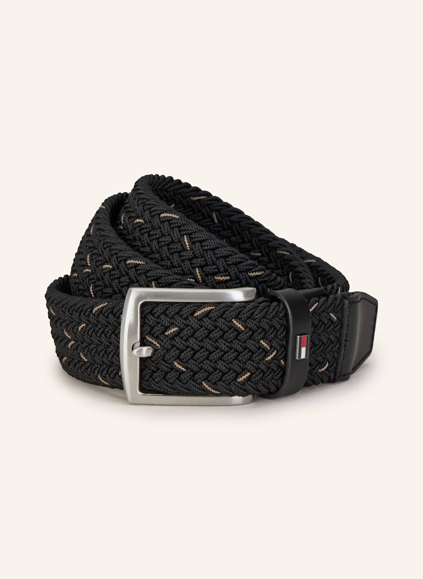 

Плетеный ремень Denton Tommy Hilfiger, черный