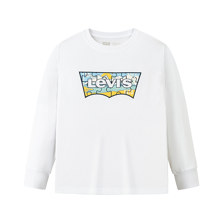 Levis Лонгслив Levi's белый/синий/черный для подростков