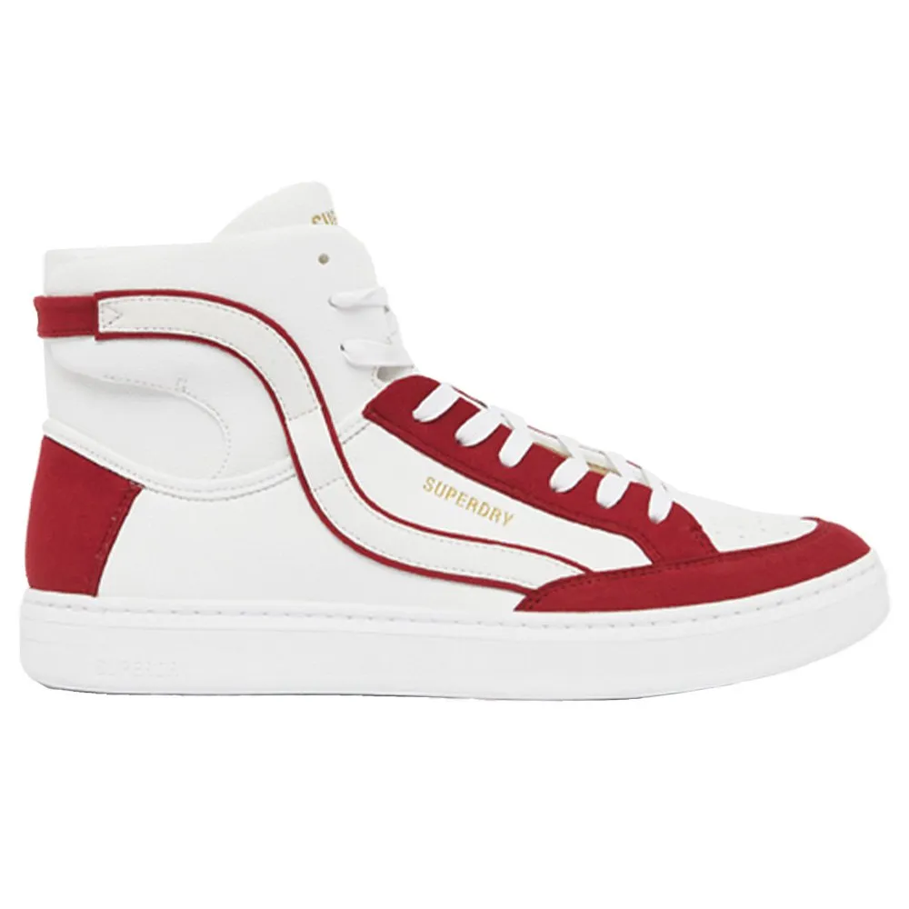 

Кроссовки Superdry Vegan Basket OV High trainers, белый