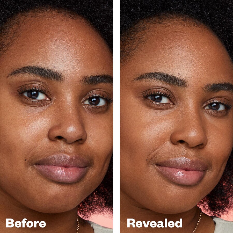 Тональный крем Revealer Skin-Improving Foundation SPF 25 с гиалуроновой кислотой и ниацинамидом Kosas, 1 oz /30 mL, Medium Deep Neutral Warm 330 — фото 4