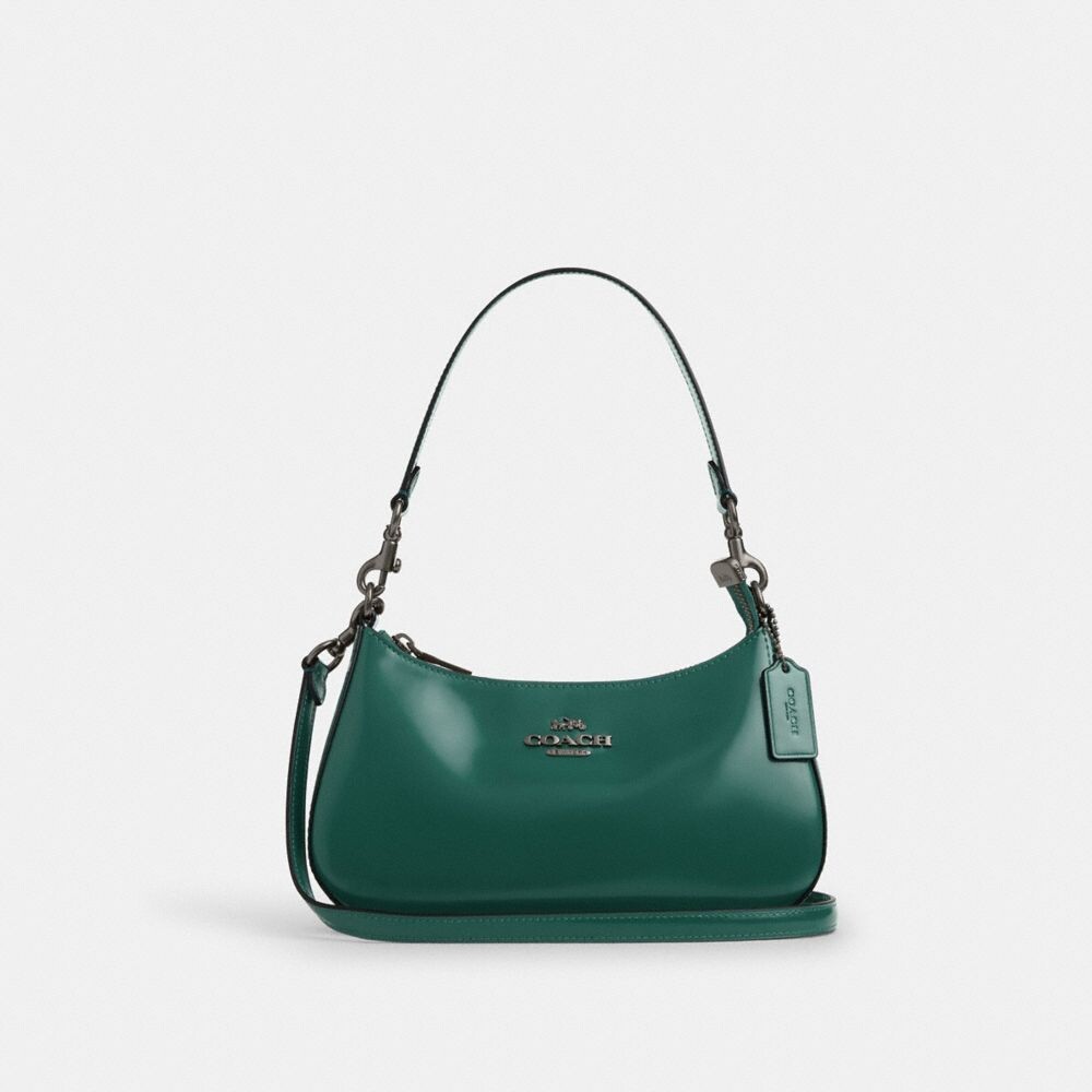 

Сумка через плечо Teri COACH, цвет qb/emerald green