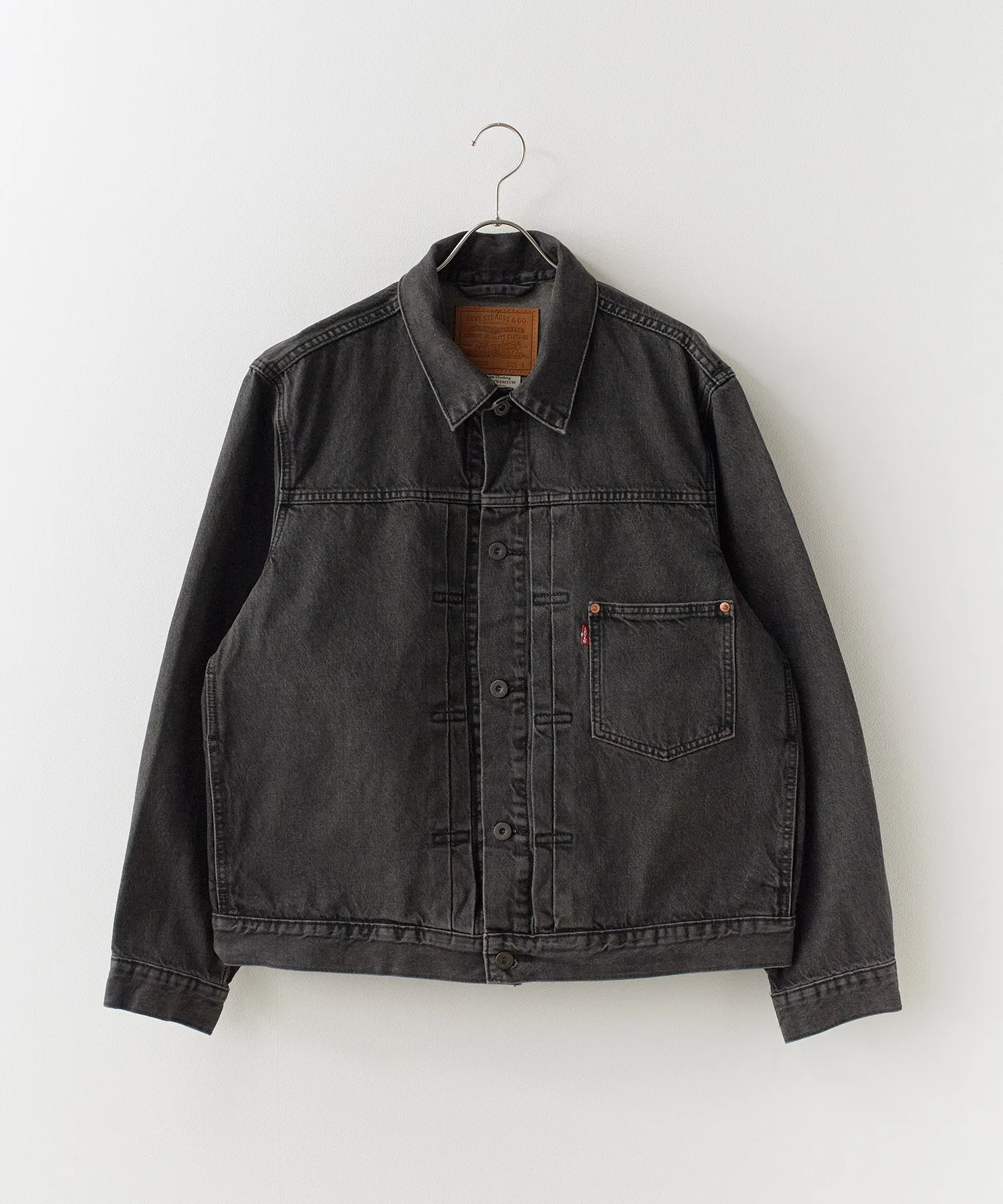 Джинсовая куртка LEVI'S TYPE I TRUCKER, репродукция 1936 года, модель Levi's Premium G-Jean. — фото 2