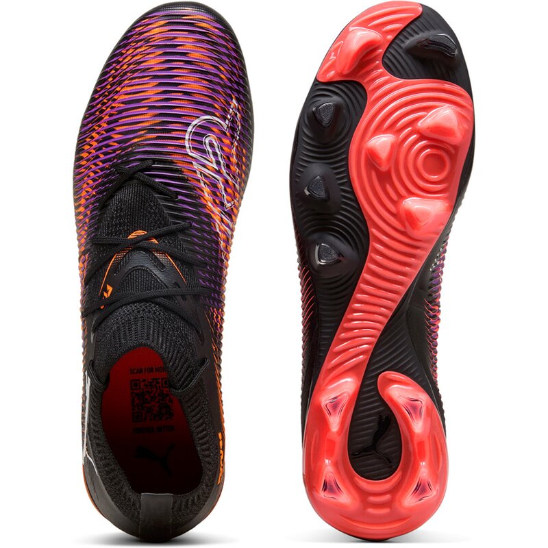 Футбольные бутсы для газона Future 8 Match FG/AG Puma, белый — фото 2
