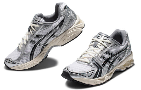Кроссовки jjjjound x gel Kayano 14 Asics, серебряный — фото 4