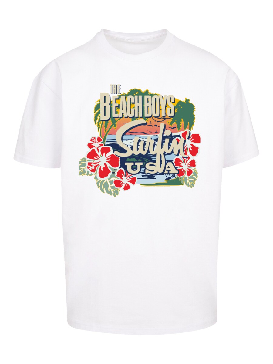 

Рубашка F4NT4STIC The Beach Boys Musik Band Tropical, белый