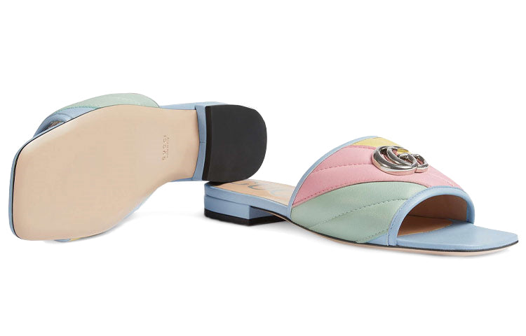Сандалии (WMNS) Gucci G Series Shoe Multi-Color 629934-0CGB0-4970 — фото 4