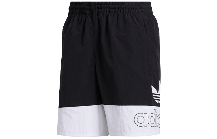 

Фристайл Шорты Повседневные Мужские Черные Белые Adidas Originals