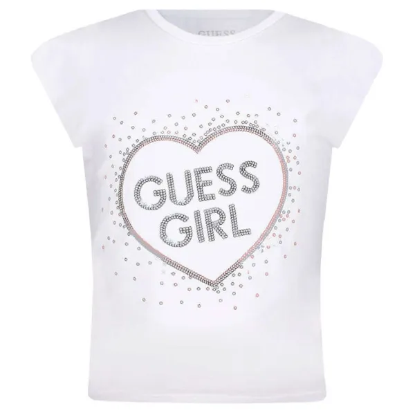 

Футболка стандартного кроя Guess, белый