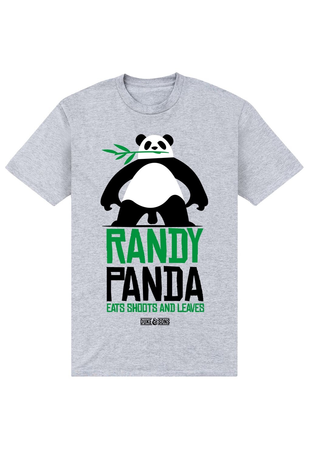 

Футболка с принтом RANDY PANDA Henry Tiger, цвет Mottled Light Grey