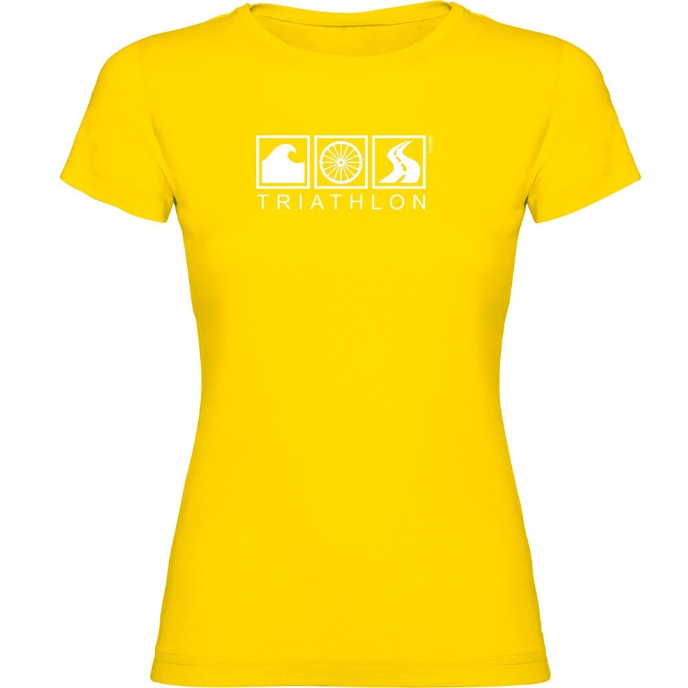 

Футболка Kruskis Triathlon, желтый