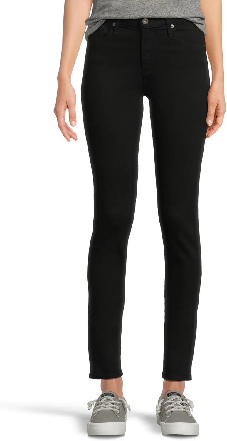 

AG Adriano Goldschmied Женские джинсы The Prima Skinny Super Black